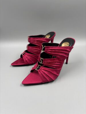 Mules Emilie de crepé