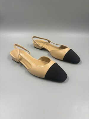 Slingback Chanel tacón baja