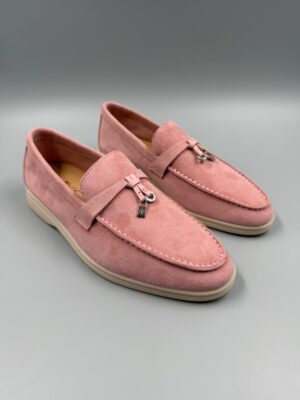 Loro Piana mocasines rosa