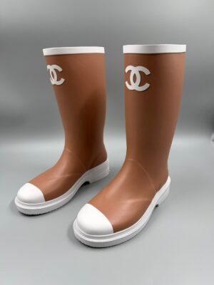 Botas Chanel Caoutchouk CC